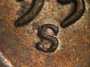 HIGH GRADE MINT ERROR 1952-S LINCOLN WHEAT CENT RPM#1 AU/RB - Bild 1 von 3