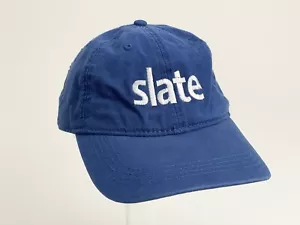 Gorra de béisbol azul Slate CRM College Admisiones Reclutamiento papá - Imagen 1 de 6