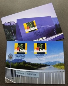 [SJ] Liechtenstein Switzerland Joint Issue 2011 Fruit (maxicard) *dual PMK *rare - Picture 1 of 6