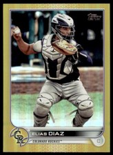 Elias Diaz 2022 Topps Series 2 Two Gold Foil Card #467 Colorado Rockies