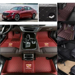 Für Cadillac ATS CTS BLS Fußmatten Automatten Bodenteppich 2003-2025 All Wetter - Picture 1 of 36