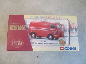 CIB 2001 CORGI PEUGEOT D3A ST BRIEUC EX70613 DIE CAST 1:43 SCALE - Picture 1 of 2