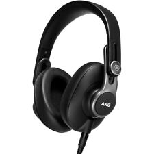 AKG Pro Audio K371 Over-Ear, Closed-Back, Foldable Studio Headphones, Black