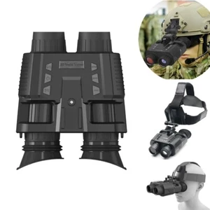 Helmet Night Vision Goggles 3D Stereo Imaging Infrared 1080P Binoculars NV8000 - Picture 1 of 13