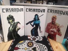 Casanova hardcover lot complete vol 1-3 1 2 3 signed ba and moon image comics