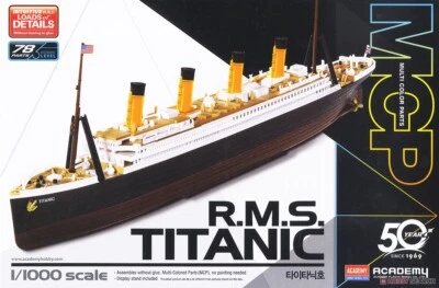 Academy 14217 1/1000 scale RMS Titanic (Plastic model) - Bild 1 von 4