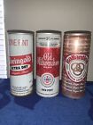 Beer Cans Tall 16oz Pint Size Rheingold Old Milwaukee Ballantine Beer Can