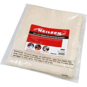 Welding Blanket Fiberglass Blanket 4 x 6 FT Heavy-Duty Fire Retardant CT5409 - Picture 1 of 2