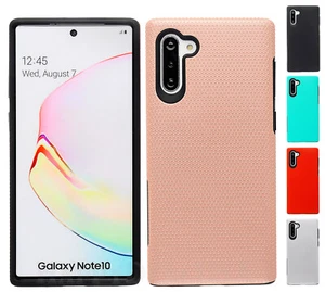 Para Samsung Galaxy Note 10 - Funda protectora con agarre blindado a prueba de golpes con botón de aluminio - Imagen 1 de 26