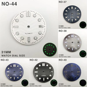 For Seamaster 2813 8215 821A Movement Watch Dial Glow 31mm Green Luminous Repair - Picture 1 of 25