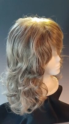 Louis Ferre blonde synthetic wig and accessories - Image 1 of 4