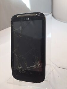 Cracked Incomplete HTC Desire S Black Orange Network Smartphone
