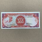 Trinidad and Tobago 1 Dollar Banknote 1985 Currency Paper Money Crane Memory