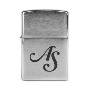 Mechero Zippo original con grabado individual - iniciales - Imagen 1 de 5