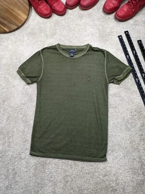 Polo Ralph Lauren Stretch Thermal Shirt Men Large Crew Pony Cotton Polyester - Image 1 of 4