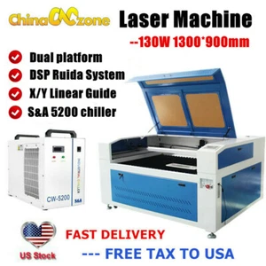 CO2 Laser 130W 1390 Laser Cutter DSP Ruida System Linear Guide Cutting Machine - Picture 1 of 12