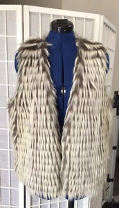 ANTHROPOLOGY DOR DOR LADIES JACKET SIZE LARGE HOOK & EYE CLOSURE SLEEVELESS SZ L - Picture 1 of 4