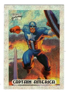 1994 MARVEL MASTERPIECES CAPTAIN AMERICA HOLOFOIL MEHR IN MEINEM EBAY-SHOP - Bild 1 von 2