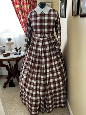 Civil War Reenactment Day Dress Size 18 - Image 1 of 3
