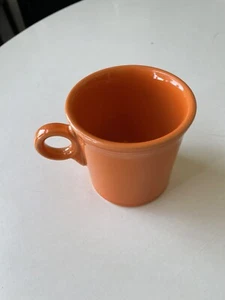 Fiestaware Ring Handled Coffee Cup Tangerine Vintage - Bild 1 von 6