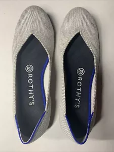 Rothy's Flax Birdseye Round Toe Ballet Flats Retired | Size 7 | NEW w/o Box - Picture 1 of 10