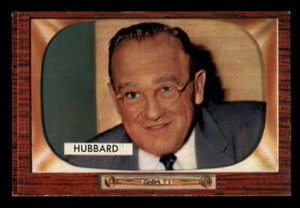 1955 Bowman High #315 Cal Hubbard UMP HOF Umpire VG-EX (4) corner bend