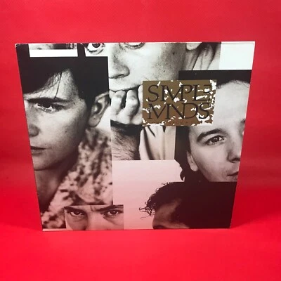 SIMPLE MINDS Once Upon A Time 1985 vinyl LP + INNER Sanctify Yourself original J - Image 1 of 4