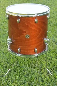 NEW GRETSCH CATALINA MAPLE 16" FLOOR TOM in WALNUT GLAZE for YOUR DRUM SET! K5 - Picture 1 of 11