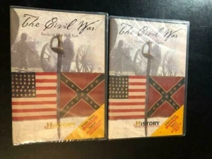 2 HISTORY CHANNEL NEW SEALED CIVIL WAR DVDS SOLD AS PACKAGE - Imagen 1 de 2