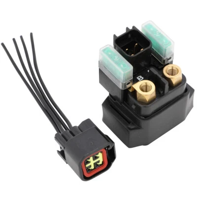 Solenoide relé de arranque con enchufe para Suzuki SV1000 03-07 SV650 SV650A SV650F 99-08 Foto 1 de 4