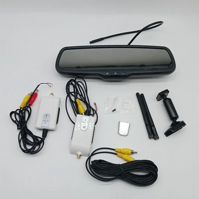 Pyle Wireless Backup Rear View Camera, License Plate Car Parking Rearview - Image 1 of 2