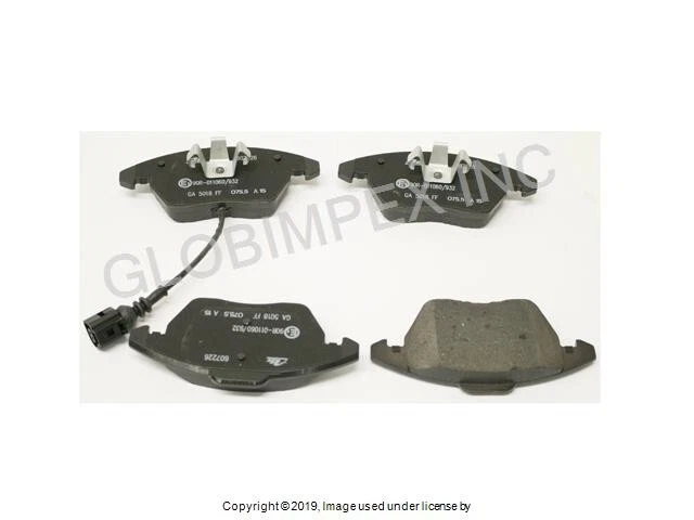 AUDI (2008-2015) Brake Pad Set FRONT OEM ATE + 1 YEAR WARRANTY - Image 1 of 1