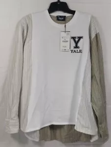Camiseta Zara Contrasting Universidad de Yale - Talla M - Imagen 1 de 4