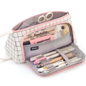 Pencil Case School Pouch Large Capacity - Picture 1 of 17