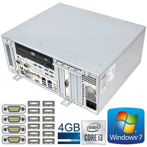 DFI INDUSTRIE COMPUTER WM3433-103G 12x USB 4x RS-232 2x LAN i3 4GB SATA M892 - Bild 1 von 4