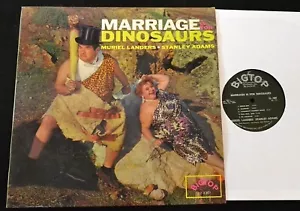 Marriage is for Dinosaurs OBSCURE COMEDY Big Top LP Muriel Landers Stanley Adams - Imagen 1 de 1