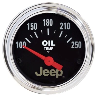 Auto Meter 880430 2-1/16" Transfer Case Temperature Gauge Air-Core For Jeep - Image 1 of 3