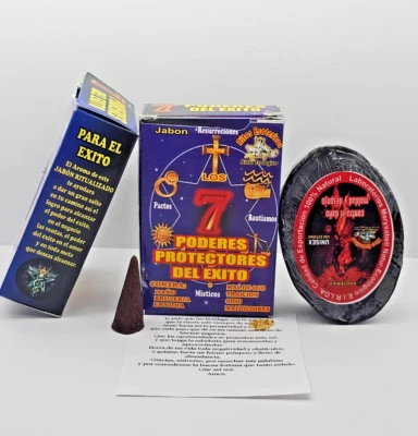 ARTESANIA PERU JABON PODERES DEL EXITO / SOAP POWERS OF SUCCESS ATRAE PROSPERIDAD SUERTE DINERO