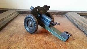1940'S VINTAGE TINPLATE TOY CANNON FIELD GUN - GERMANY US ZONE - Picture 1 of 11