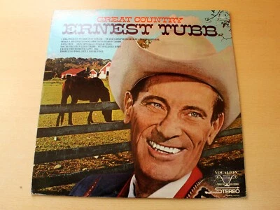 Ernest Tubb/Great Country/1968 Vocalion Stereo LP/USA Issue/EX - Image 1 of 4