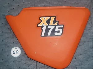 Honda XL175 1975 cubierta lateral derecha rojo tahití #17241-362-770ec - Imagen 1 de 9