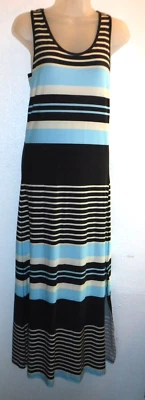 Exist 全新带标签 S 多色条纹无袖长裙 — 第 1/4 张图片