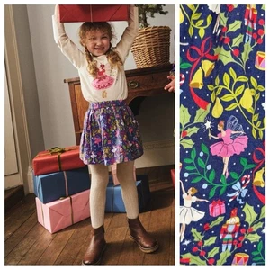 Mini Boden bedruckter Twirly-Rock zum Überziehen Steuerbordblau Nussknacker Größe 10 48 $ - Bild 1 von 11