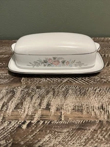 Noritake China Romance Rectangle Butter Dish #6022 - Picture 1 of 5