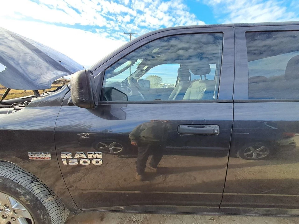 2016 Dodge Ram 1500 Driver Front Door Shell Gray Used Local Pickup Only - Image 1 of 4