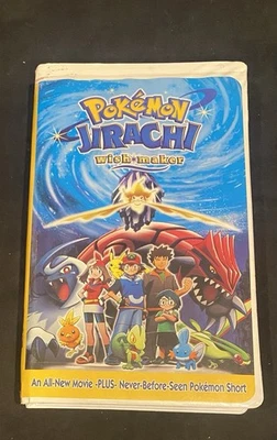 Pokemon - Jirachi Wish Maker Rare Vintage (VHS, 2004) Collectable  - Image 1 of 3