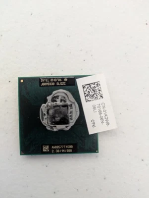 SLGZC Intel Pentium Dual-Core AW80577T4500 2.3GHz  800MHz Laptop CPU - Image 1 of 2