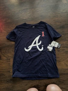 Atlanta Braves Original Merchandise T-Shirt Jugend Junge L 12/14 blau - Bild 1 von 4