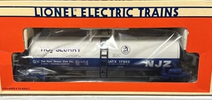 LIONEL 6-17902, COCHE CISTERNA ZINC NUEVA JERSEY, OB (1991) - Imagen 1 de 4