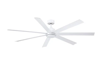 Matte White 72"Ceiling Fan from the Pendry 72 Collection - Image 1 of 2